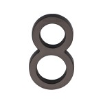 M Marcus Heritage Brass Numeral 8 - Concealed Fix 76mm